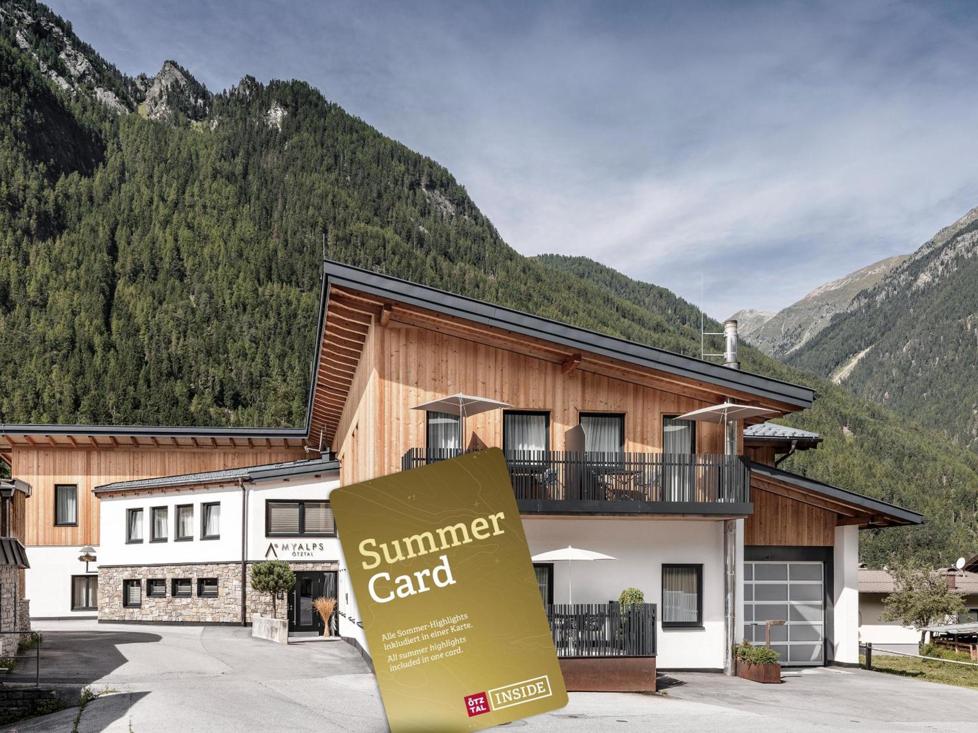 Apartamento Myalps Oetztal Inklusive Wellness Umhausen Exterior foto